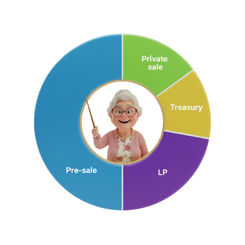 Tokenomics Distribution Chart